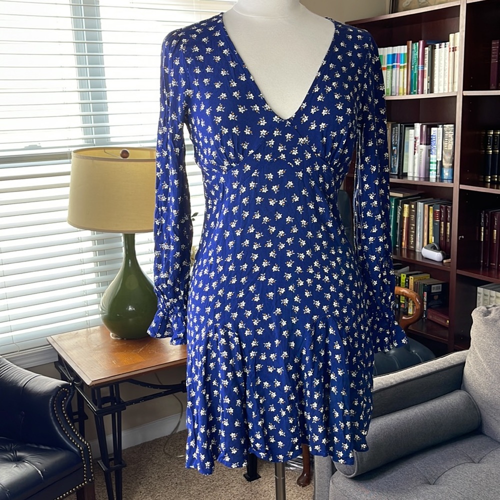 Cotton On Blue Daisy Mini Dress